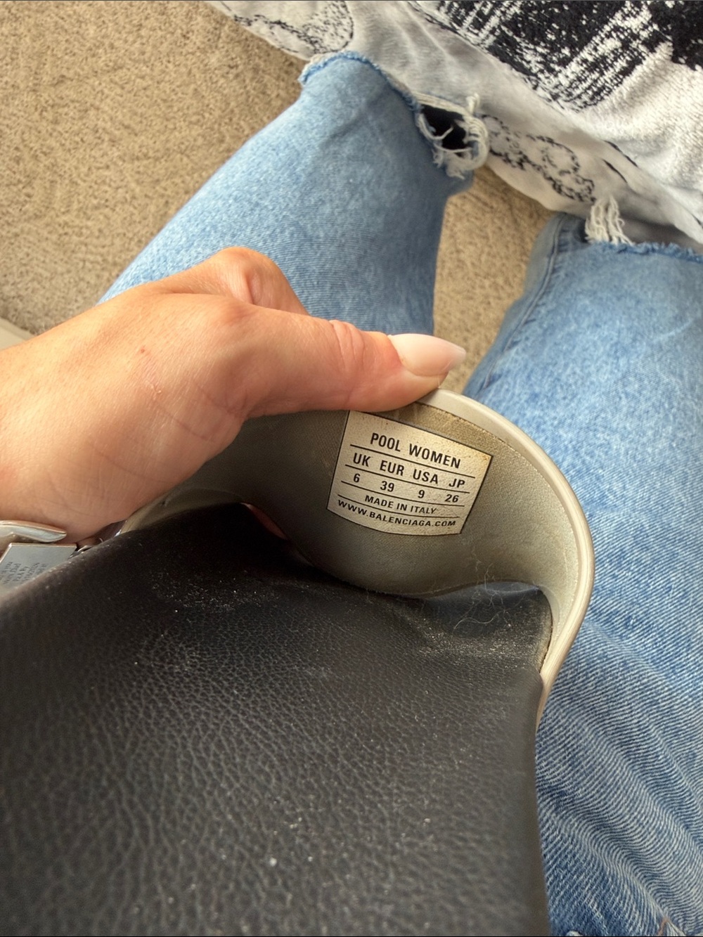 Balenciaga Womens Slides size 9 - Picture 4 of 9